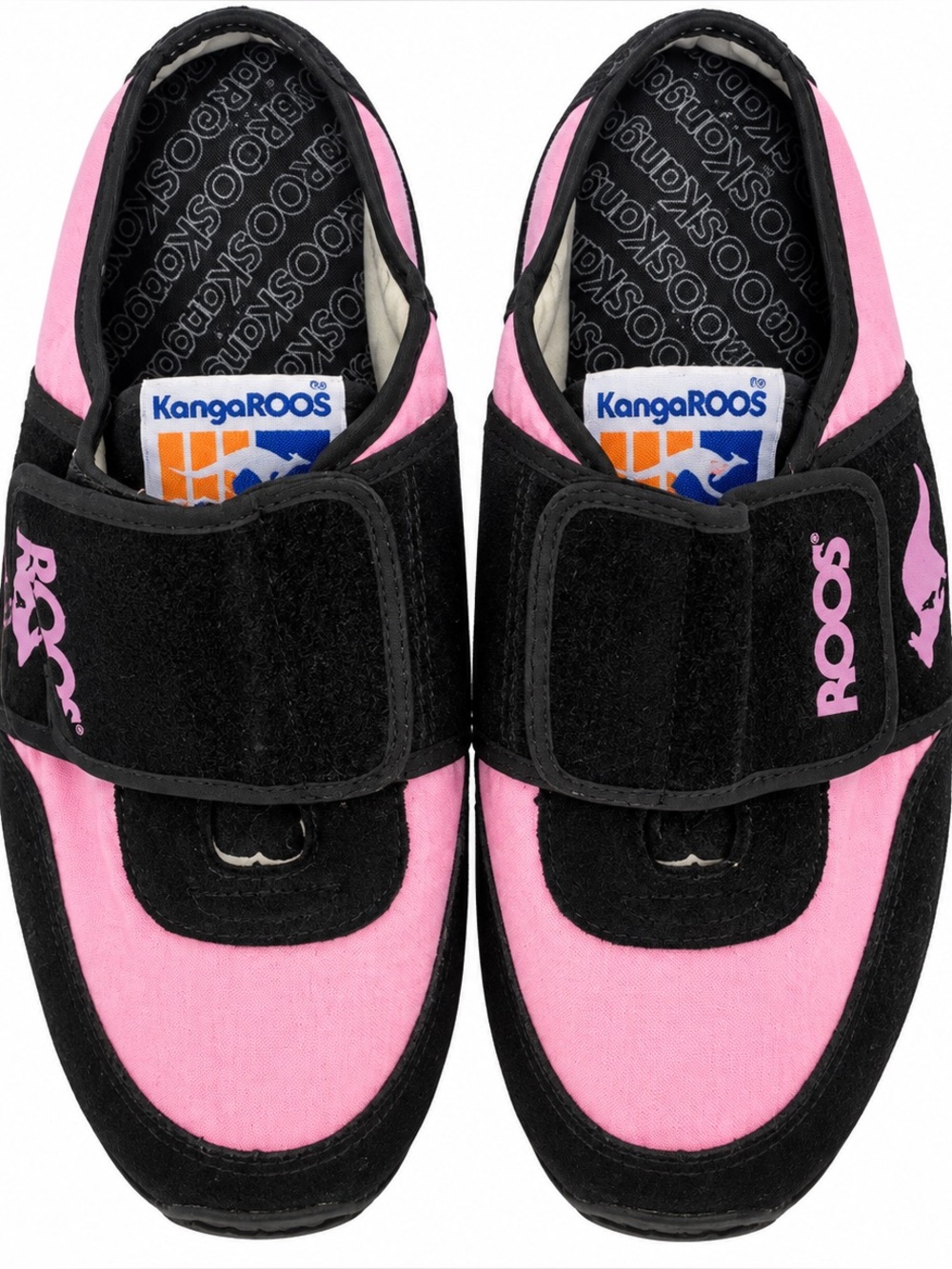 Vintage kangaROOS Pink and Black Sneakers